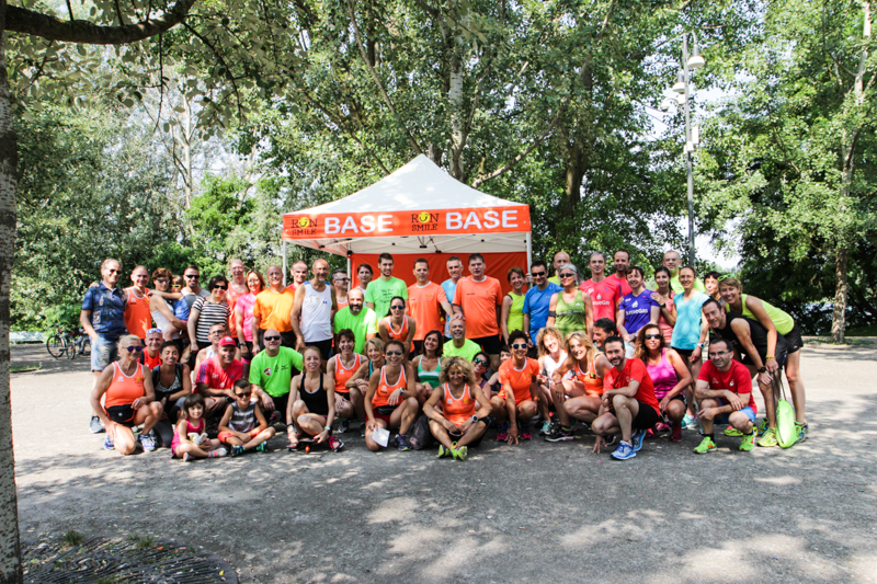 Il Gruppo Runsmile con vari amici